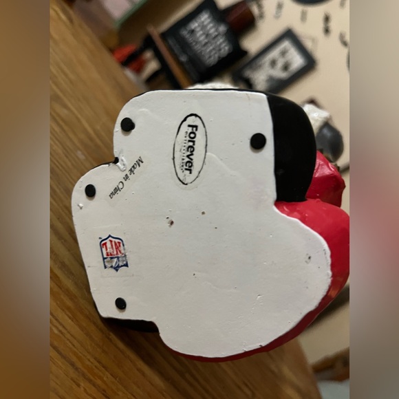 New Orleans SAINTS Snowman Christmas Countdown Calendar Statue - Picture 7 of 9